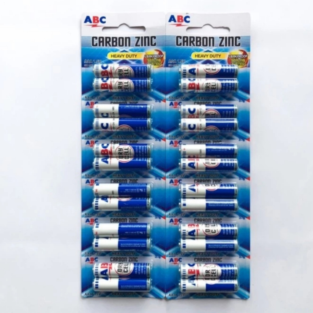 Baterai ABC Biru ukuran AAA