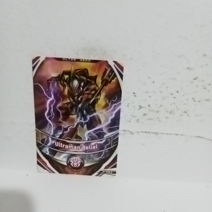 Paket Kartu Ultraman Fusion Fight N Ultraman Belial Versi 3-042