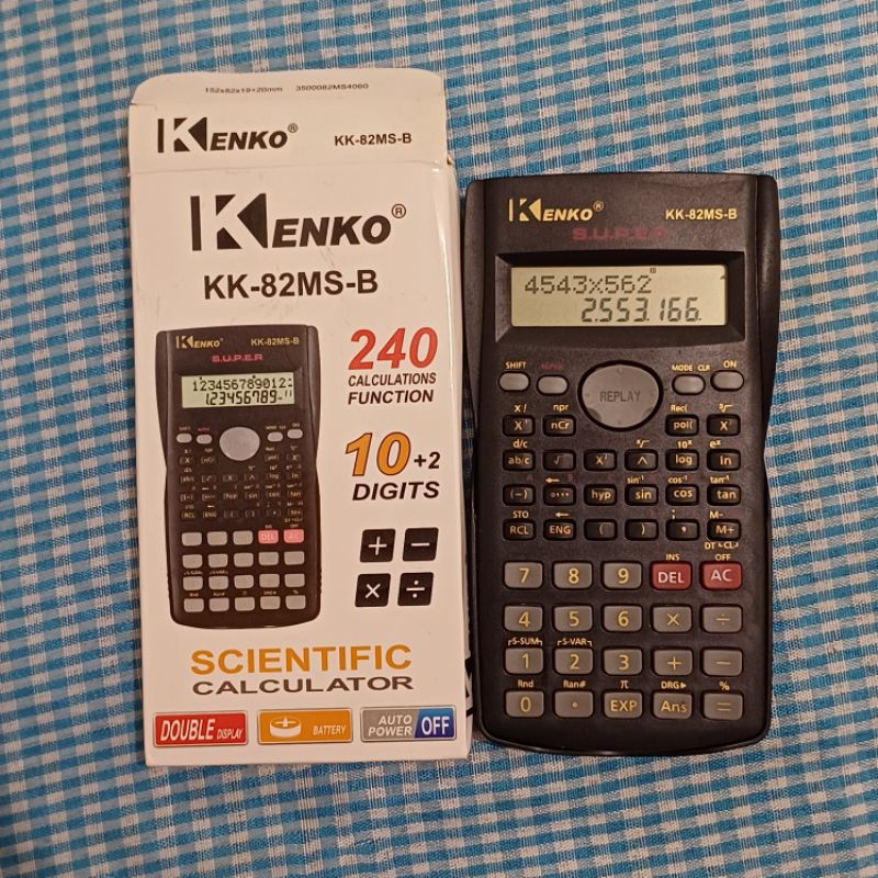 

preloved kalkulator scientific kenko 82ms