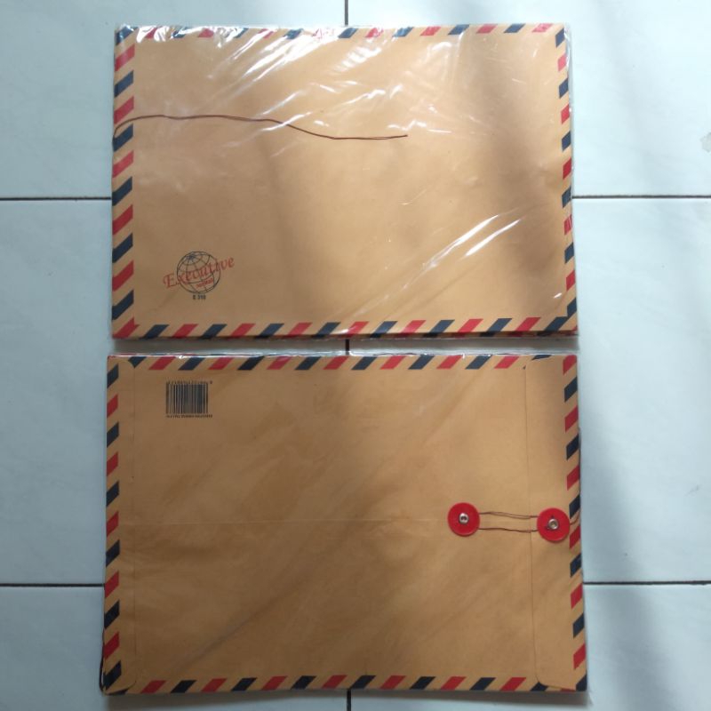 

(1 Pak) Amplop Coklat Air Mail Executive No. 310