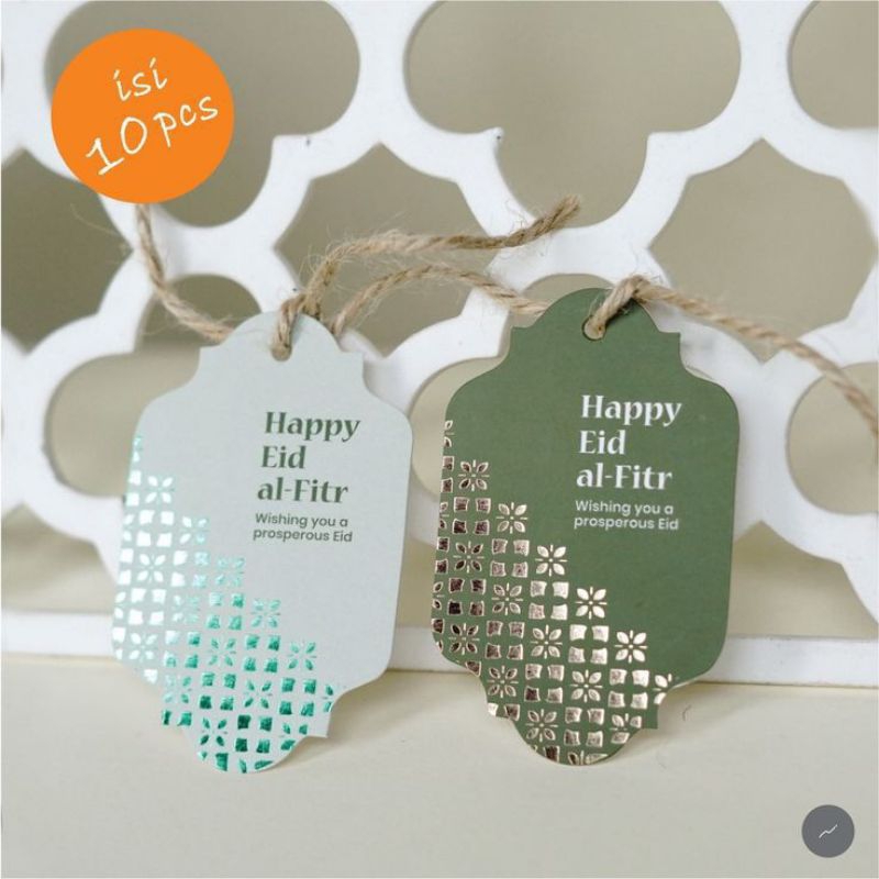 

rekomendasi cetak hangtag idul fitri(100pcs)