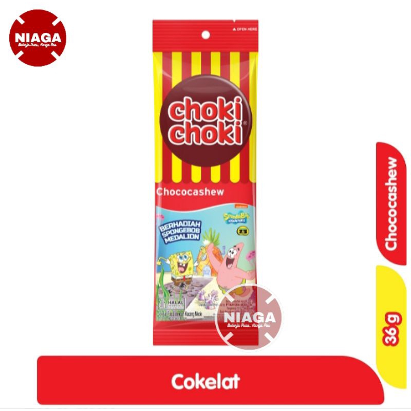 

Choki Choki Pasta Cokelat Chococashew 36 g