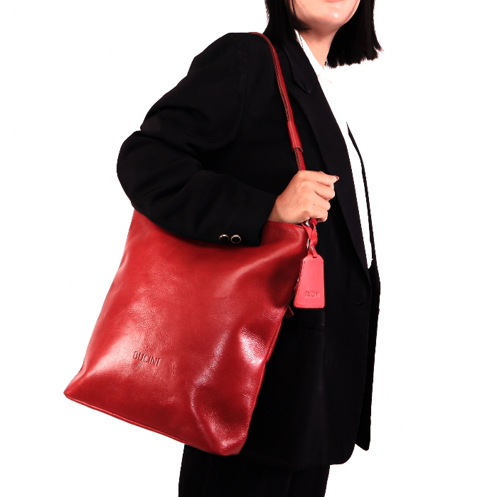 Sling Bag I Tas Selempang Kulit Pria & Wanita BUCINI Tri