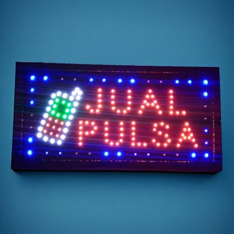 LED JUAL PULSA