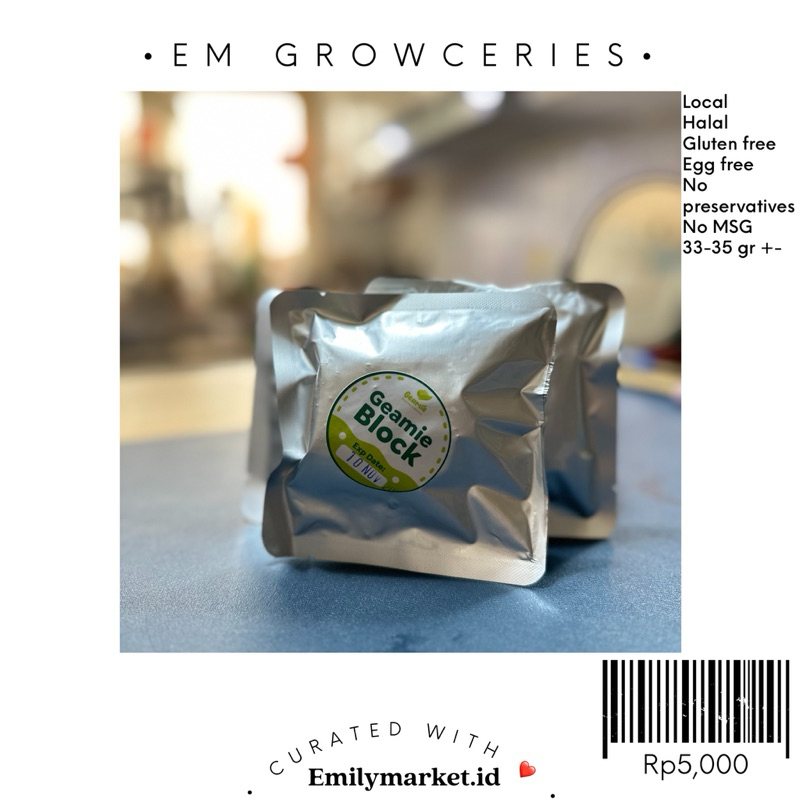 

Mie Mocaf/Singkong/Tapioka Gluten Free Egg Free No MSG by Geamie