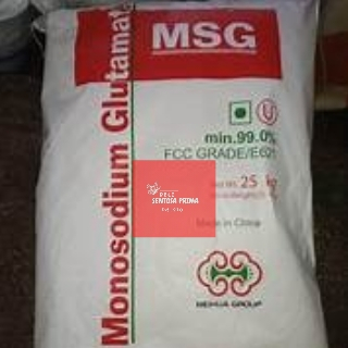 

MSG / Monosodium Glutamate 99% Penyedap Rasa / Micin / Vetsin MESH 40 ( ZAK ) @25KG