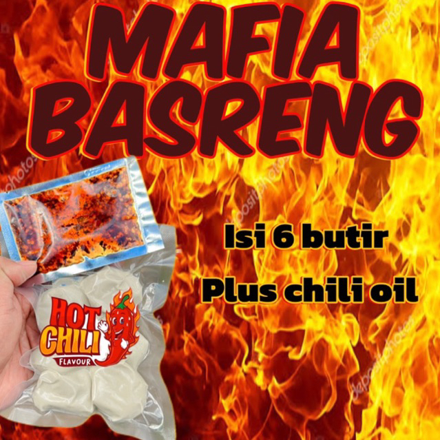 

BASRENG ISI 6 BUTIR PLUS CHILI OIL
