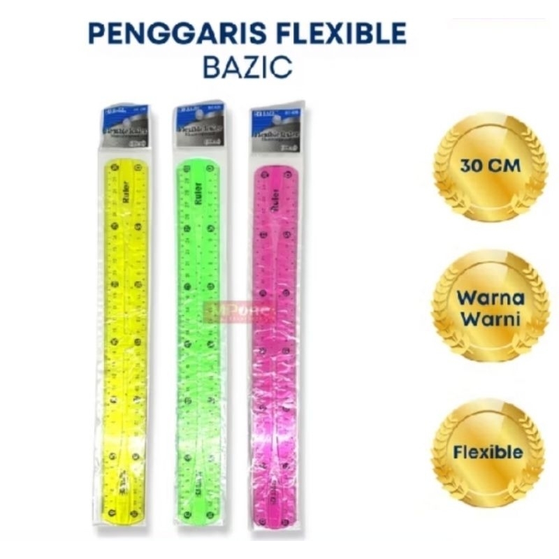 

Penggaris lentur/flexibel 30cm bisa dibengkokkan murah