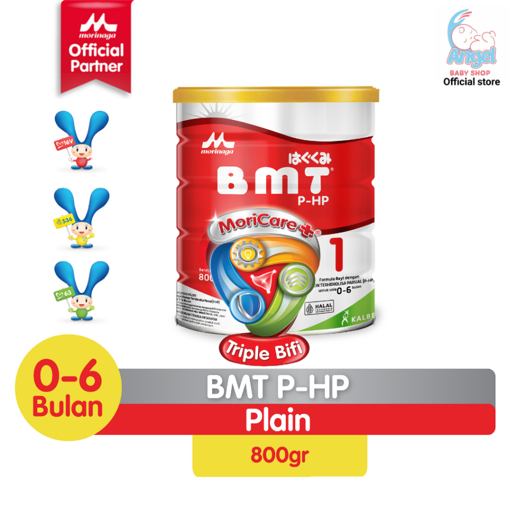Morinaga BMT PHP Formula Bayi Usia 0-6 Bulan 800g