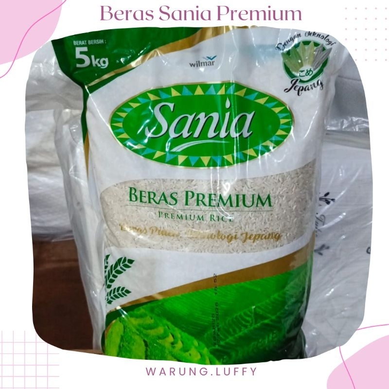 

BERAS PREMIUM SANIA 5KG | BERAS PULEN 5KG