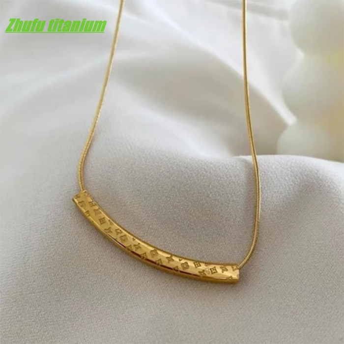 [ Terbaru ] Kalung Titanium Wanita Korea / Kalung Titanium Gold Wanita / Kalung Wanita Titanium Impo