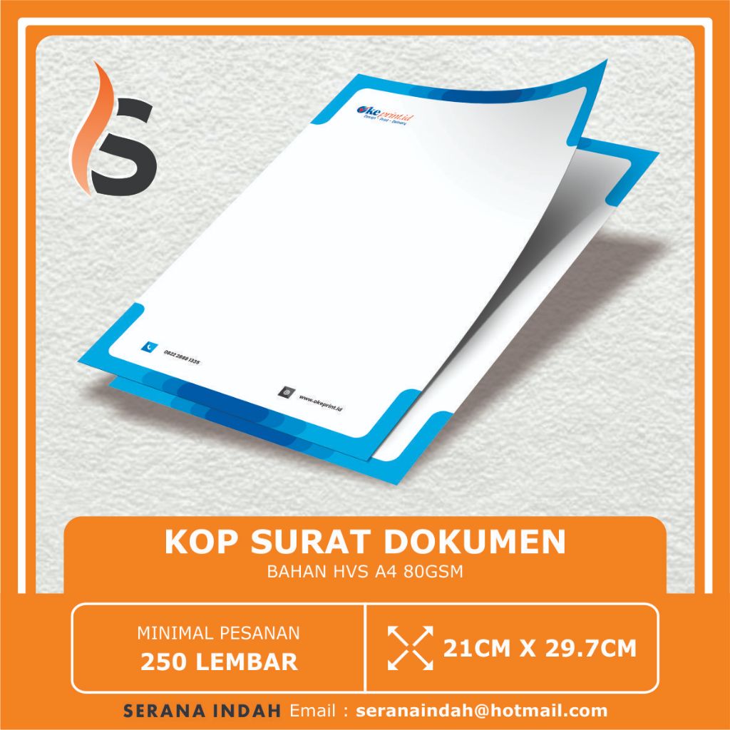 

KOP SURAT HVS 80gsm