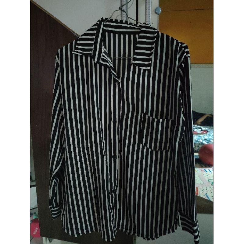 kemeja salur preloved
