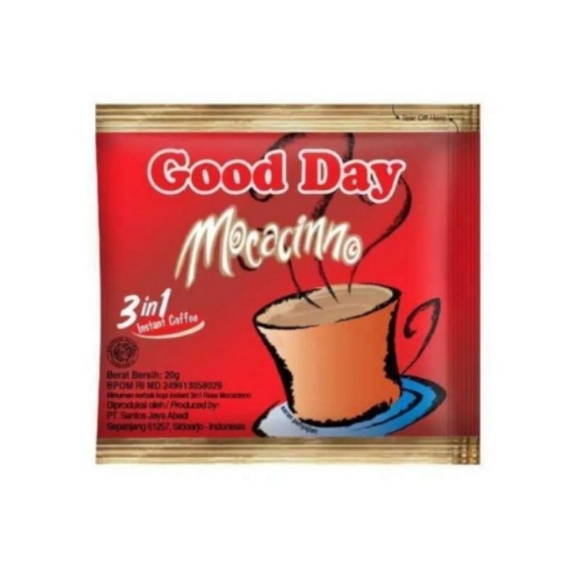 

GOOD DAY 1 renceng isi 10 saset all varian good day capuccino mocca cinno mantap