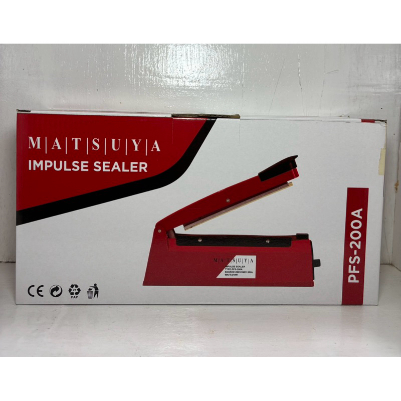 Impluse Sealer Plastik 20cm Matsuya PFS-200A / Impluse Sealer 200mm