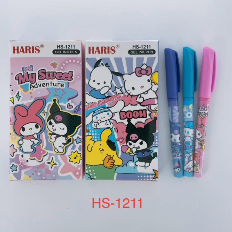 

1 Pcs | Pulpen Sanrio Hello Kitty lucu | Ecer | Haris | Gel Ink Pen