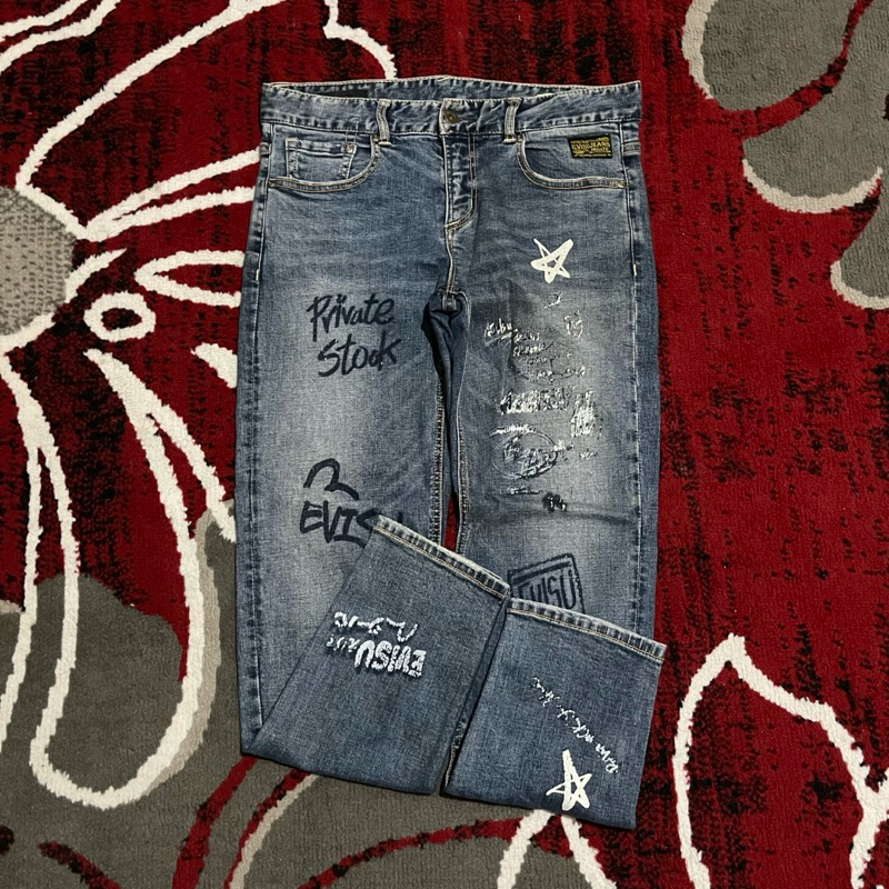 Celana jeans Evisu second