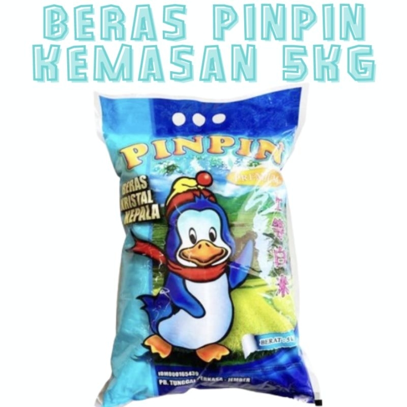 

Murah Meriah Beras PINPIN 5KG Premium Beras Kristal Kepala