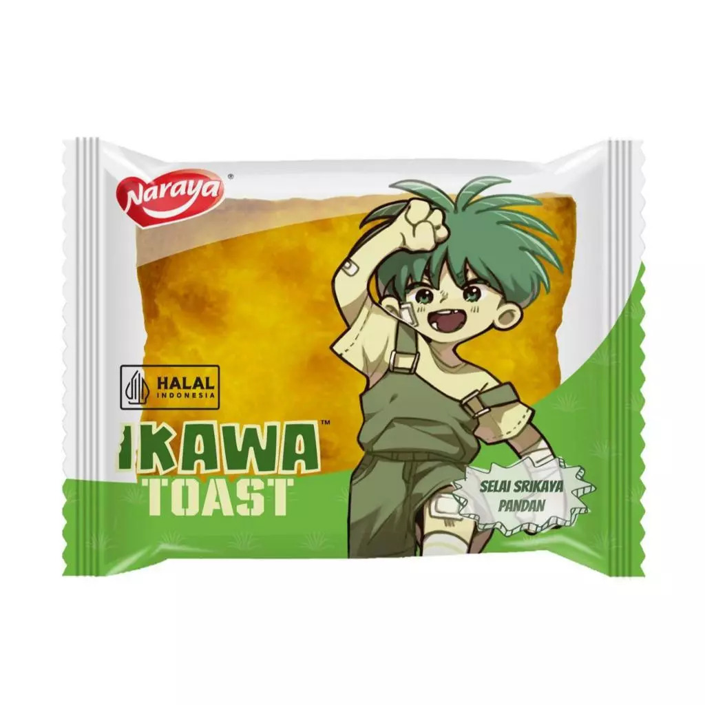 

Naraya Ikawa Toast Snack Roti Panggang Isi Selai Varian Rasa 60gr (KHUSUS INSTANT)