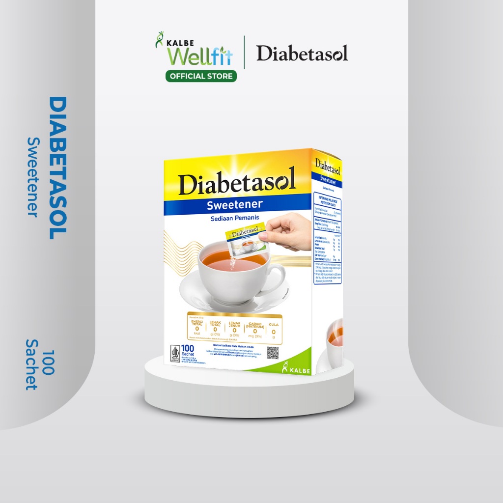 

Diabetasol Sweetener No Calories 100x1.5g