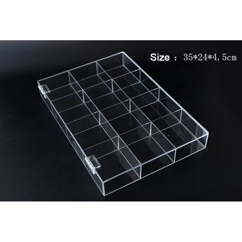 Custom Akrilik kotak sekat | Akrilik Display Kotak
