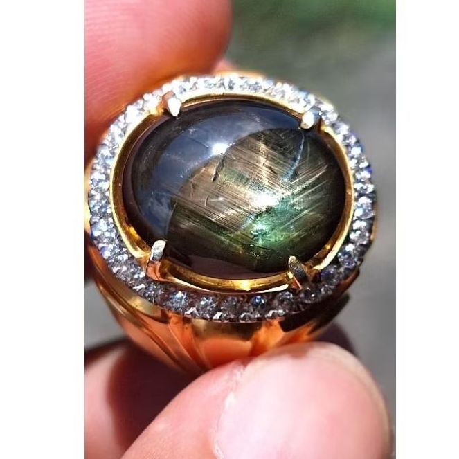 Bangsing kresnadana star 12 / natural sapphire thailand