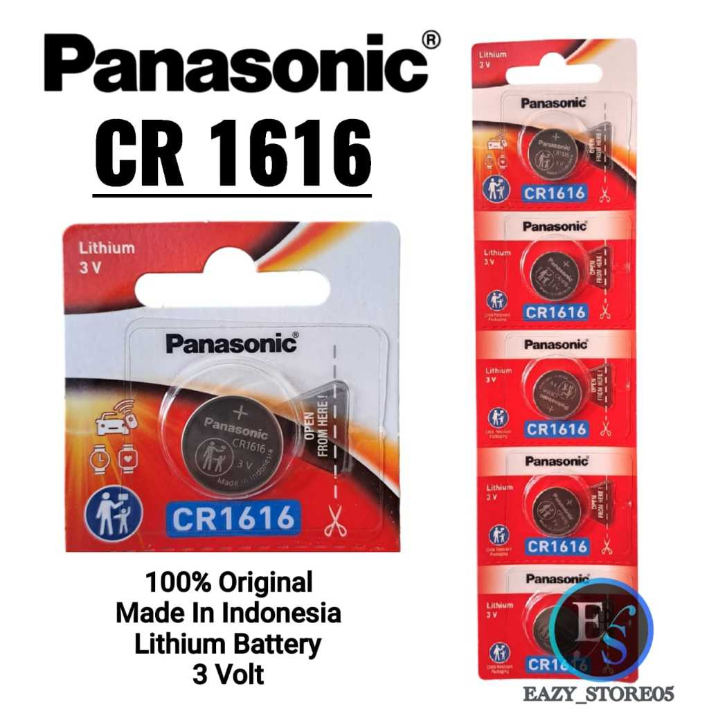 Baterai Panasonic CR1616 3V Original Lithium Batrai CR 1616 Original Panasonic