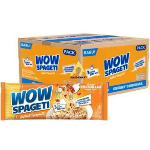 

WOW SPAGETI CARBONARA 1DUS ISI 40PCS