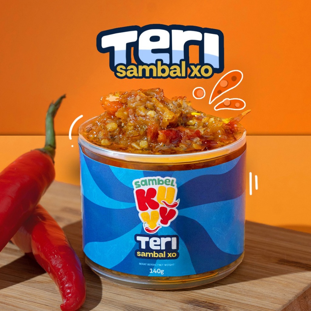 

Teri Sambal XO Pedas Halal | Sambel Lauk Instant