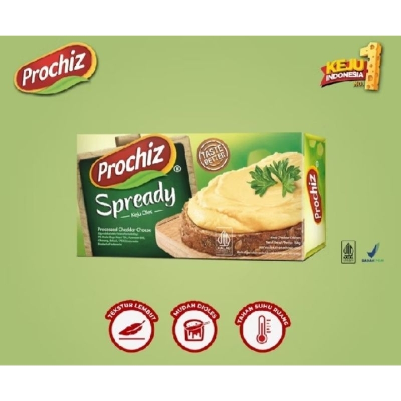 

Keju oles Prochiz spready 160gr (kirim cheese)
