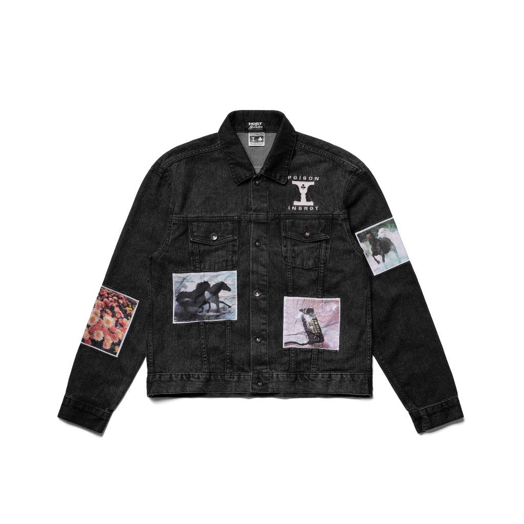 POISON FOREVER x INSURGENT CLUB - POST NOSTALGIA TRUCKER JACKET