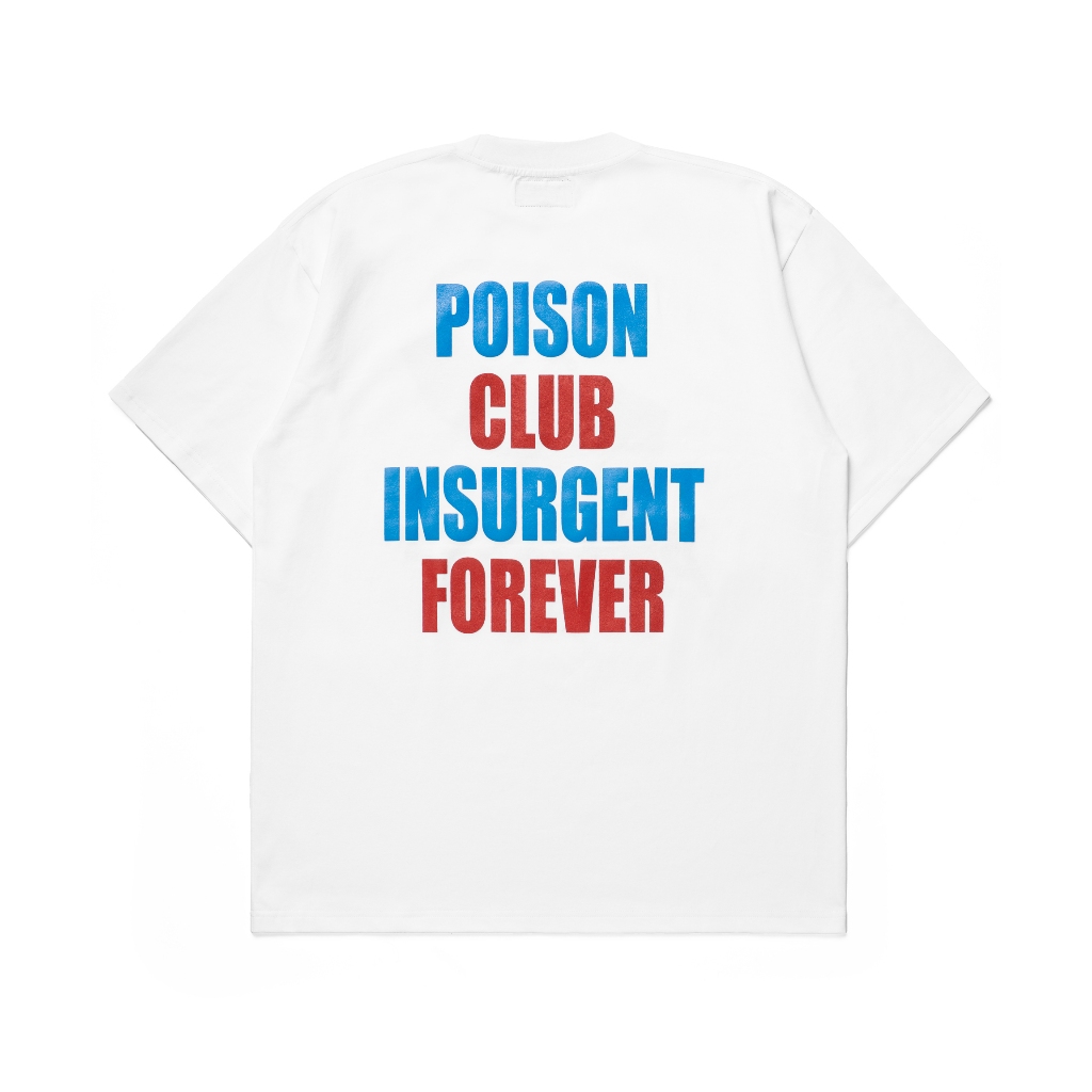 Poison Forever x Insurgent Club - Tshirt Post Nostalgia White