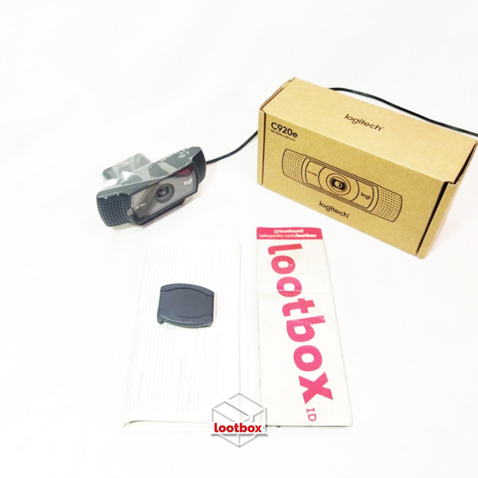 Webcam Full HD 1080p Autofocus Logitech/Logicool C920e - SECOND