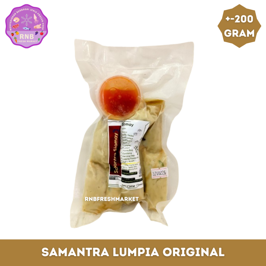 

Samantra Lumpia Original Netto +- 200 Gram