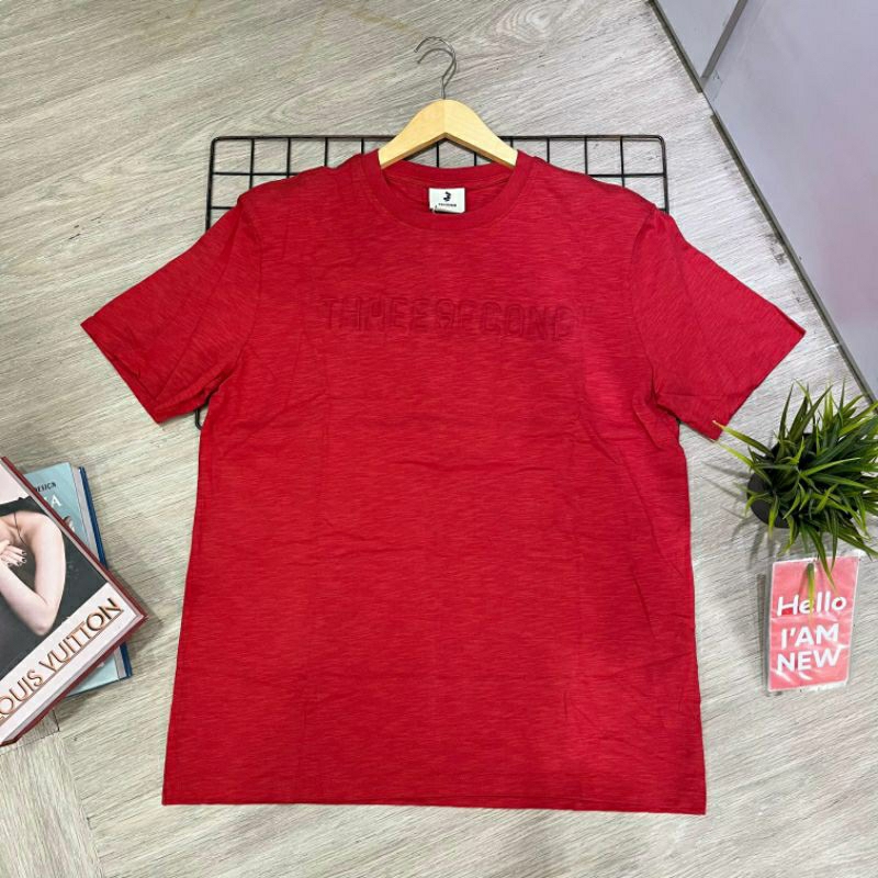 kaos 3second pria original