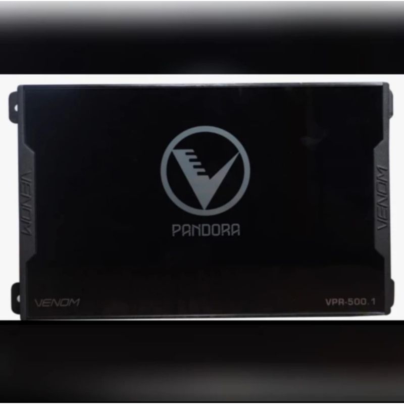 Power monoblok 1 channel venom pandora VPR 500.1 garansi resmi