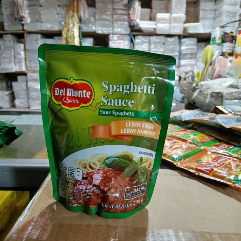 

Delmonte Saus Spaghetti 250 Gram