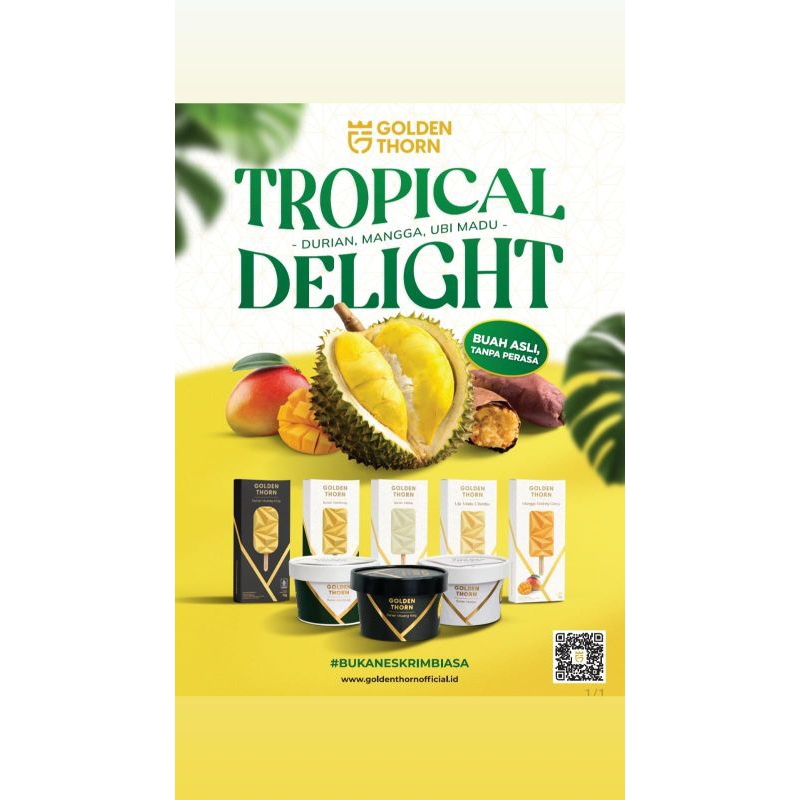 

Es Krim Mangga, Ice Cream Mango, GOLDEN THORN Mangga Gincu Stik