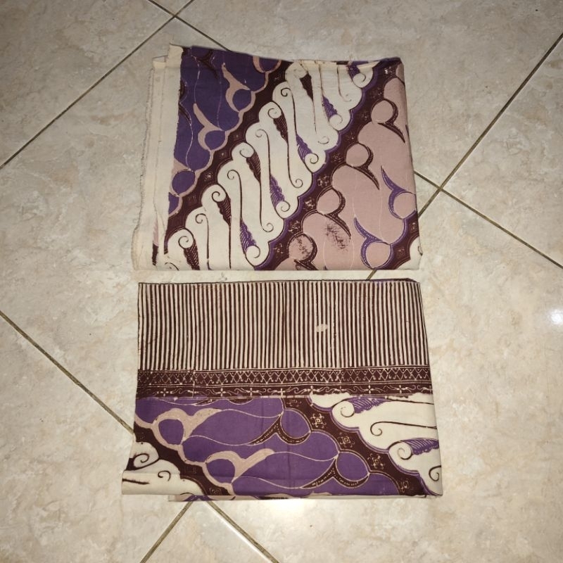 kain batik dan selendangnya antik kuno jadul