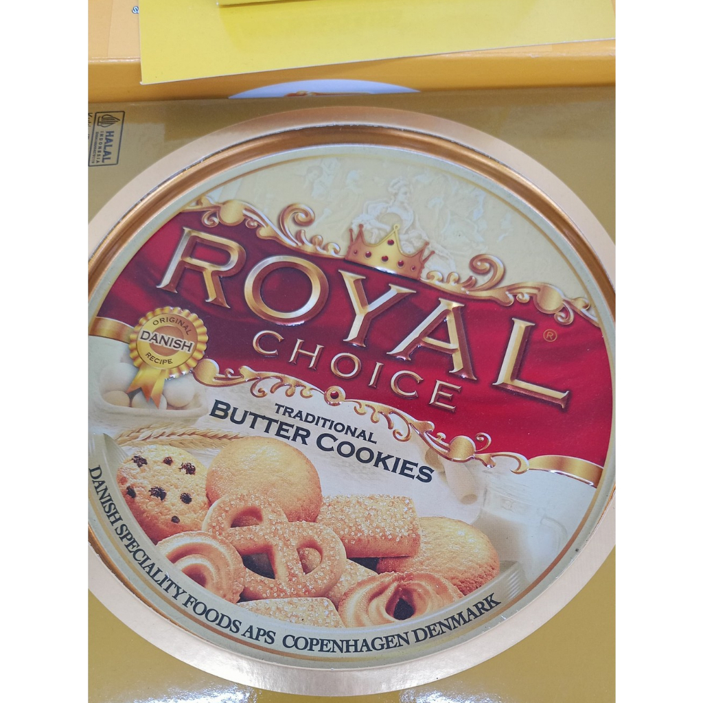 

Royal Choice Traditional Butter Cookies/Kukis Kaleng/Kukis Murah