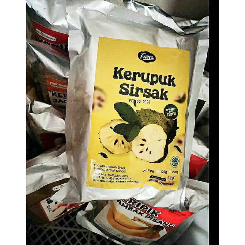 

keripik/kerupuk buah sirsak pekanbaru