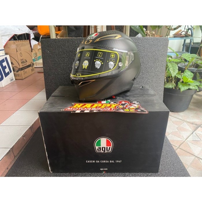 HELM AGV PISTA GPR 70th ANNIVERSARY CARBON LIMITED EDITION XL