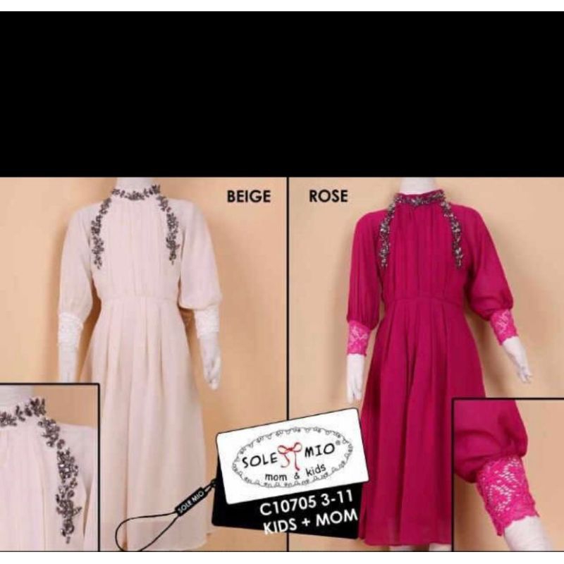 SALE Gamis solemio kids C10705