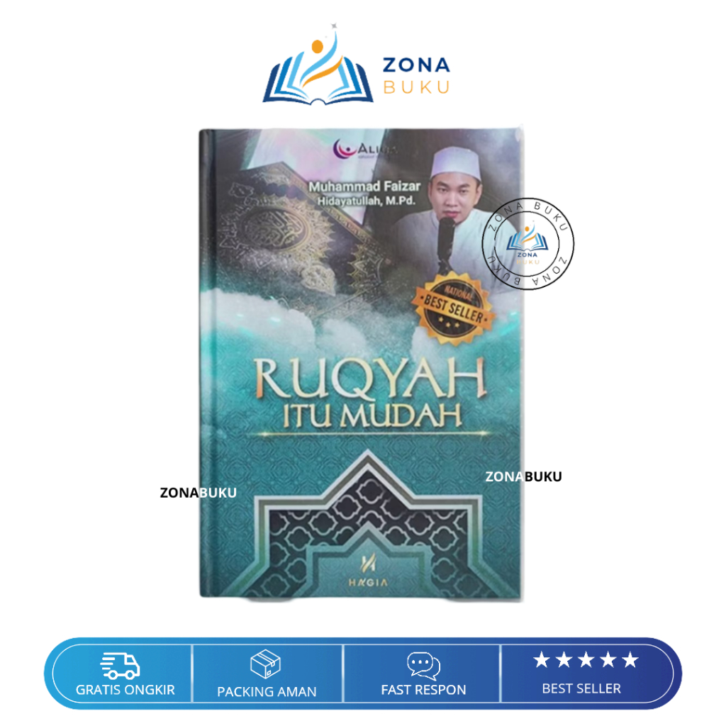 ORIGINAL Buku Ruqyah Itu Mudah Karya Ustadz Muhammad Faizar Hidayatullah, M. Pd