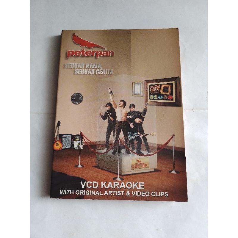 kaset vcd lagu peterpan sebuah nama sebuah cerita