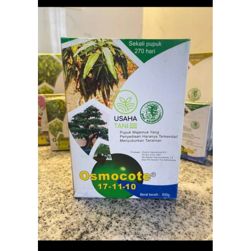 OSMOCOTE 17-11-10 500GR (DECASTAR) PUPUK TANAMAN