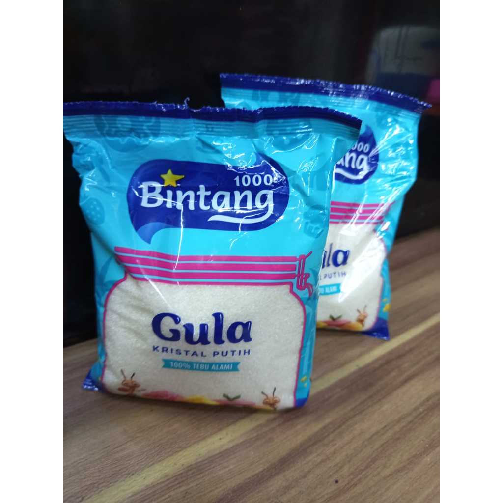 

Gula pasir seribu bintang 450 gr gula krystal putih