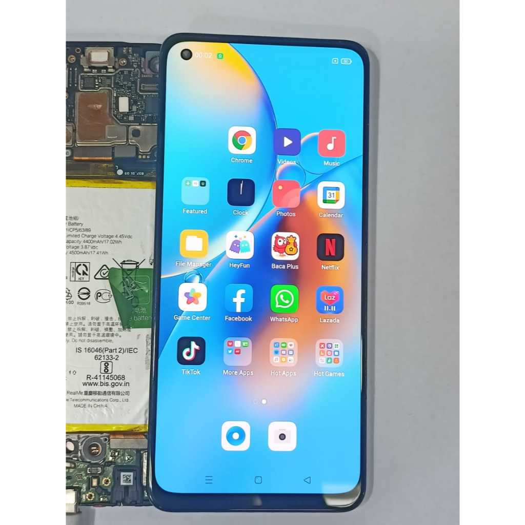 LCD OPPO A74 4G ORIGINAL 2ND COPOTAN MINUS