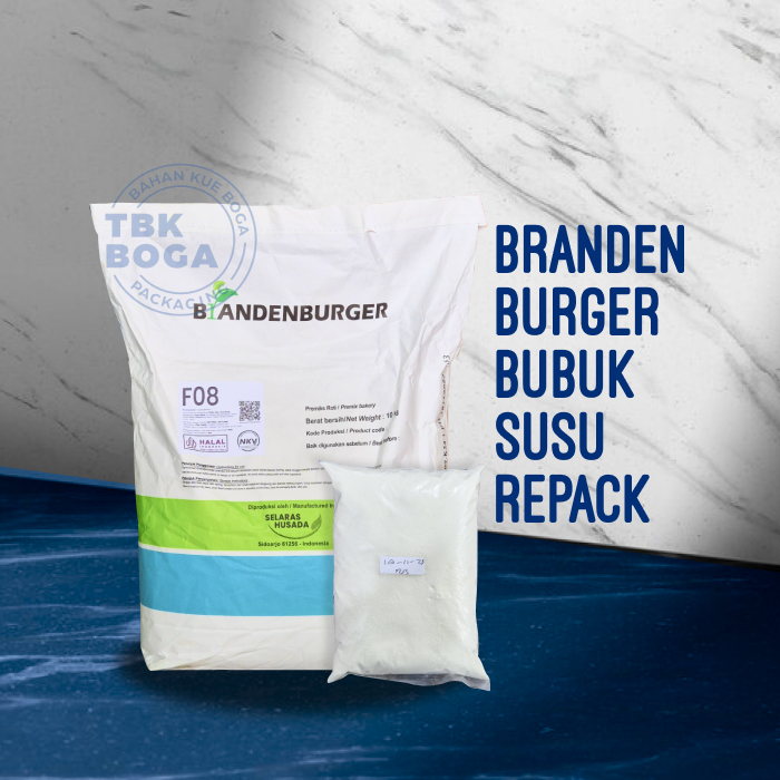 

( Repack ) Bubuk Susu BrandenBurger ( 250, 500 gr ) Milk Powder Premiks Full Cream