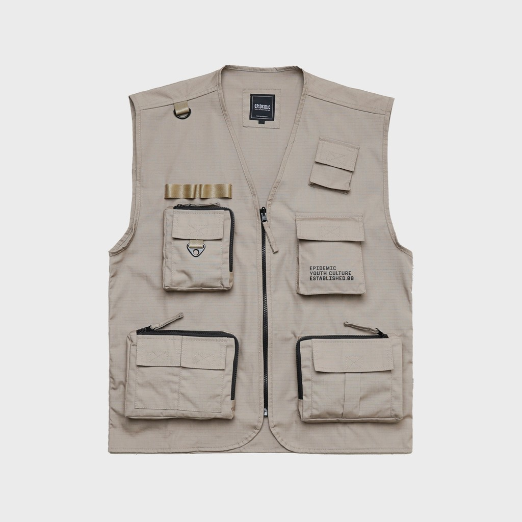 Epidemic Tactical Vest / Rompi Warlord Khaki